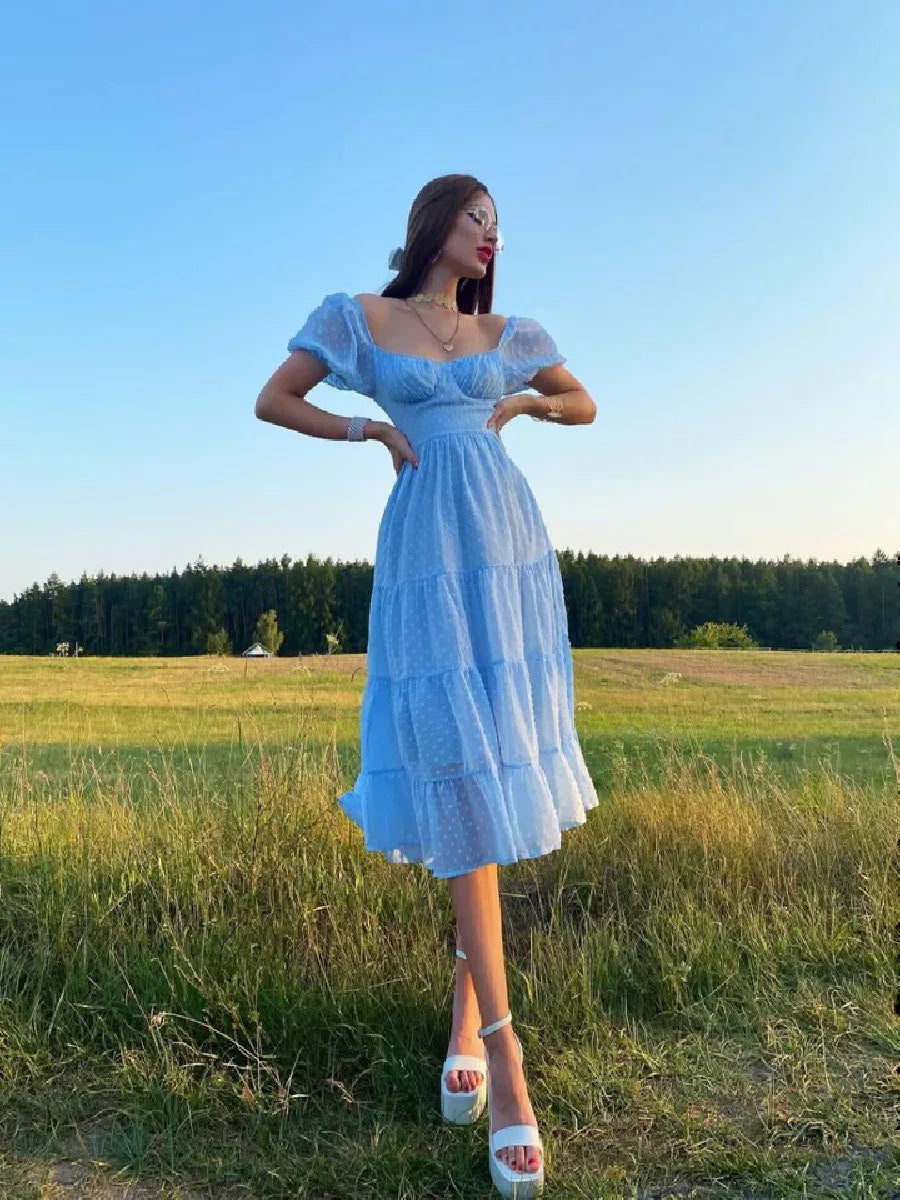 Azura Luxe Layered Short Dress
