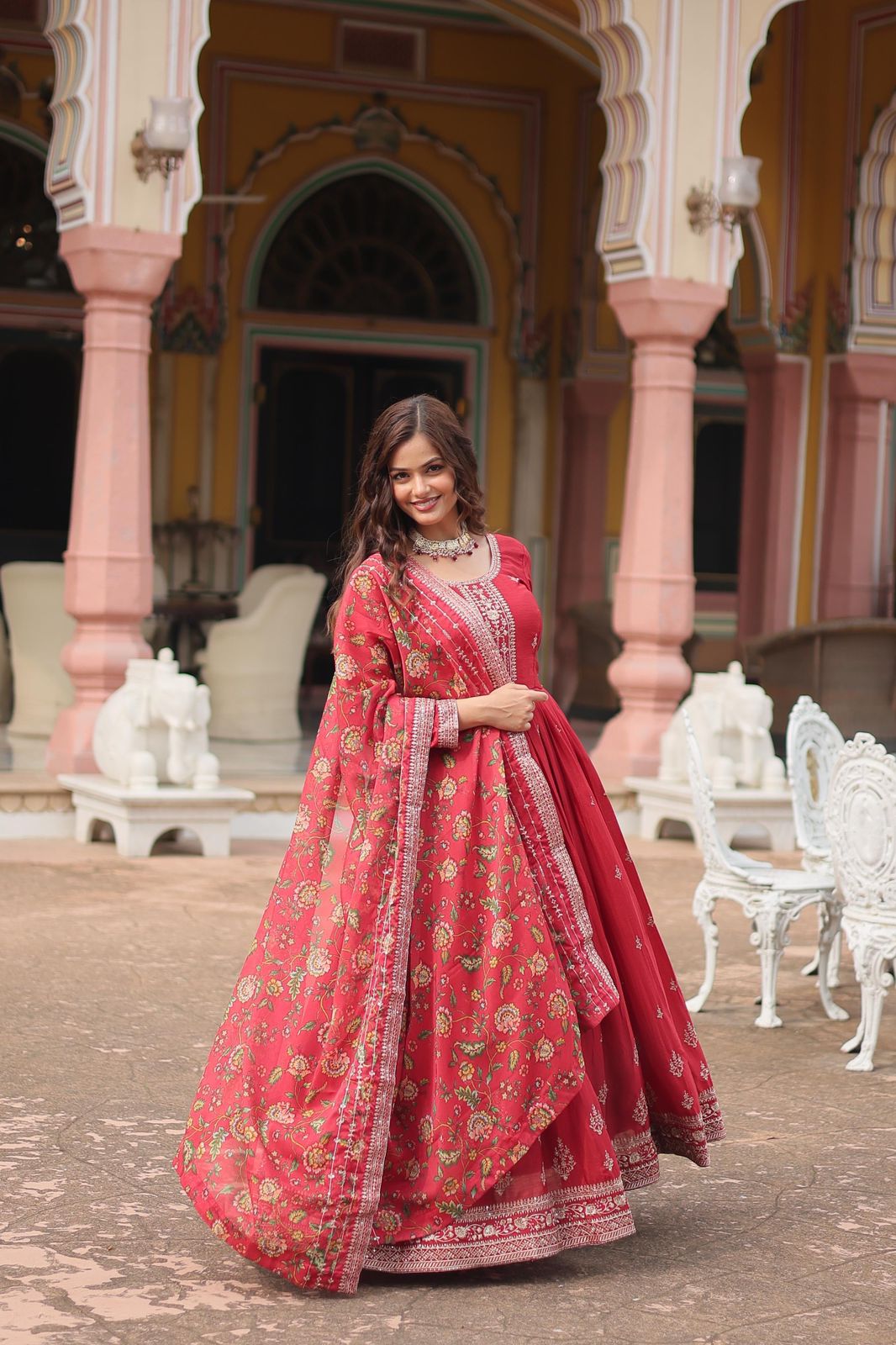 Sajda Anarkali Suit