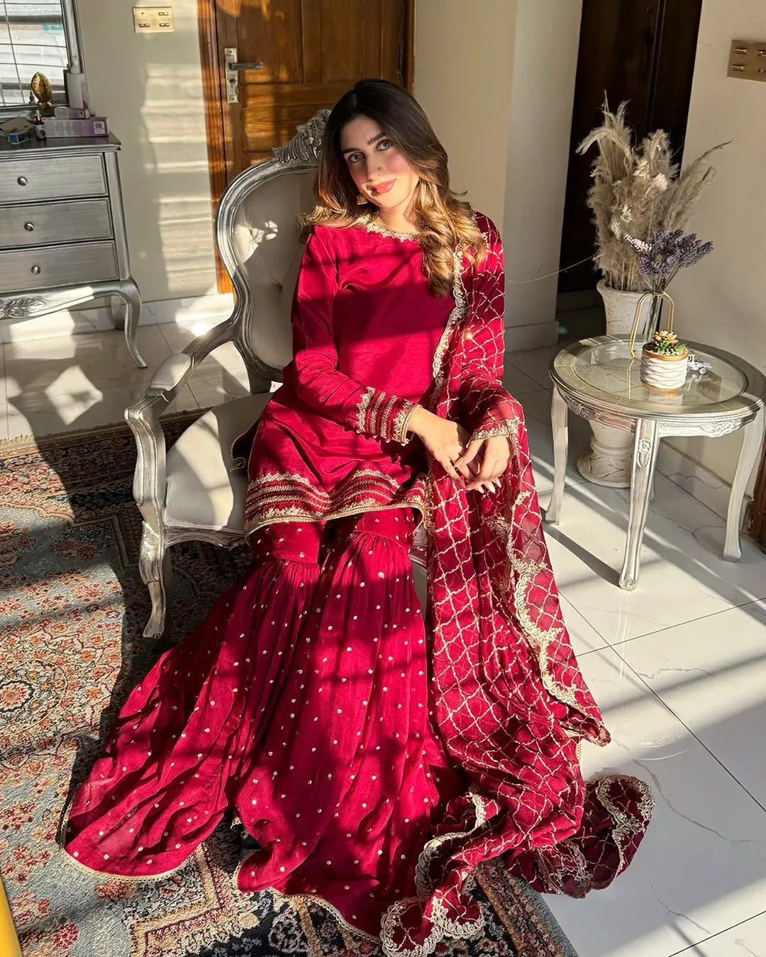 Royal Riwaaz With Heavy Embroidery Suit