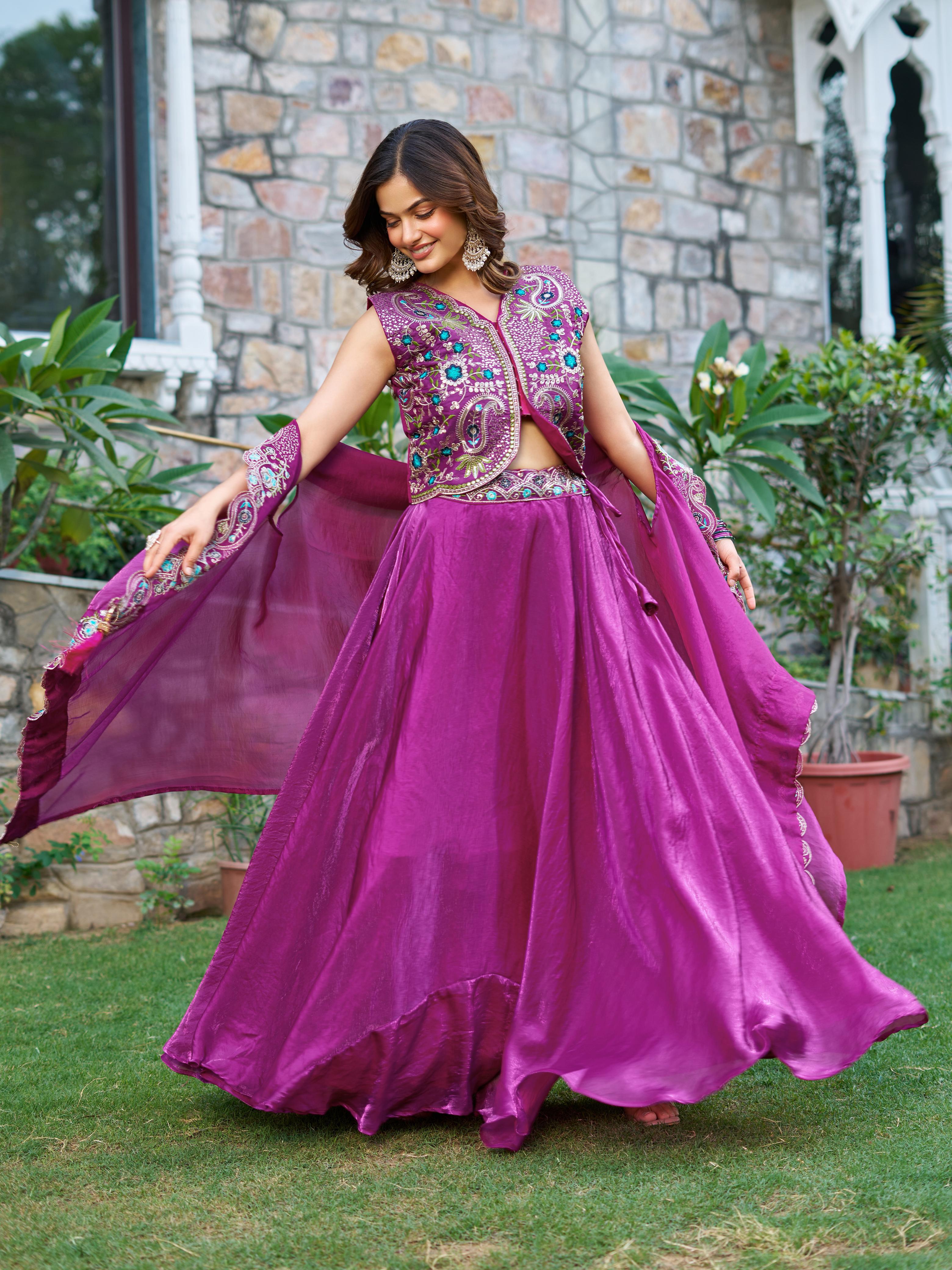 Ruqayya Anarkali Suit with Dupatta