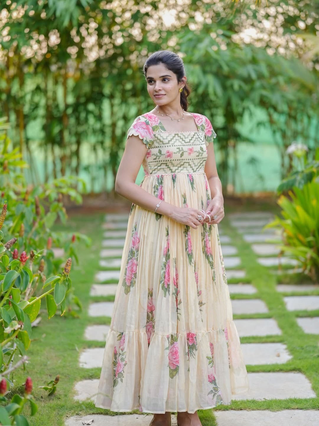 INAYAT-Heavy Fency Long Western Dress