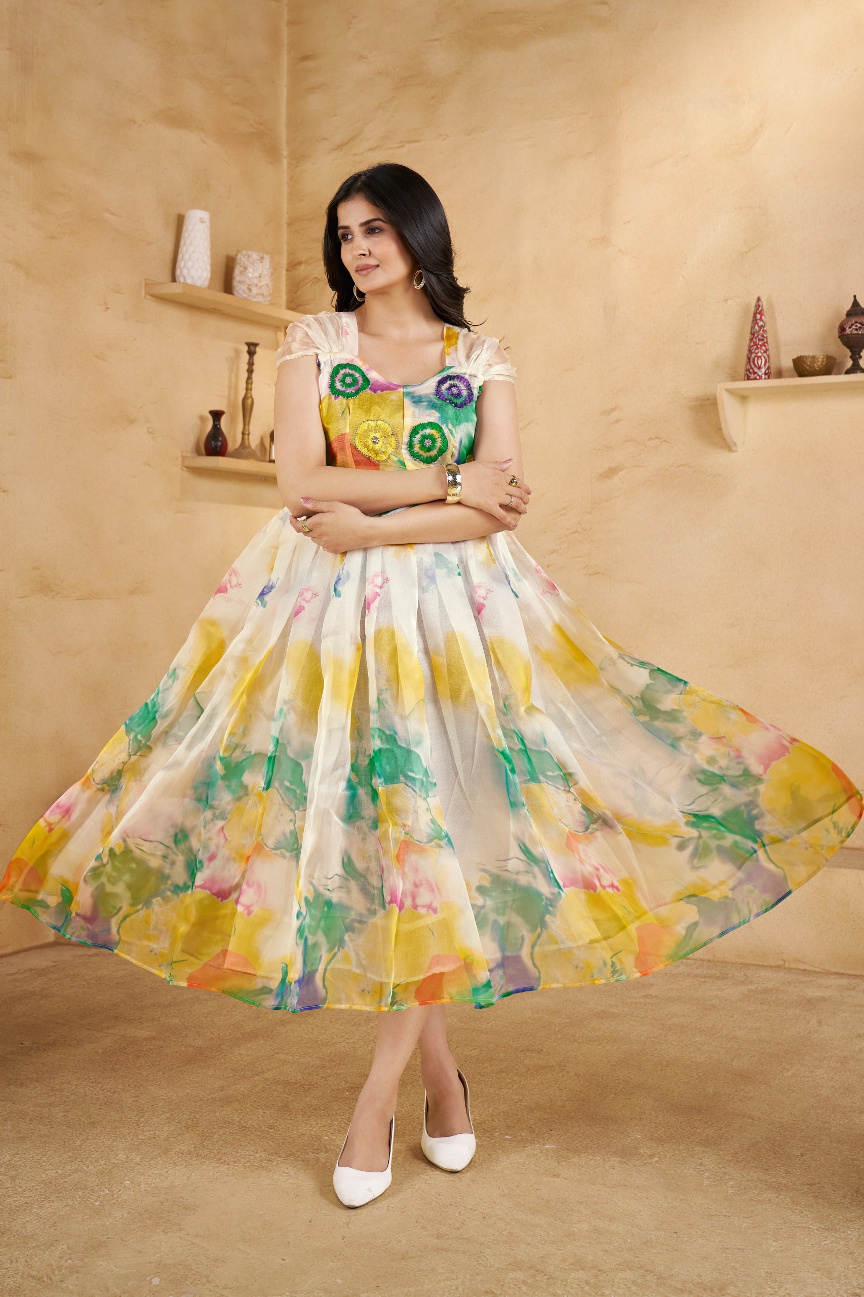 Liyana Long One Piece Dress