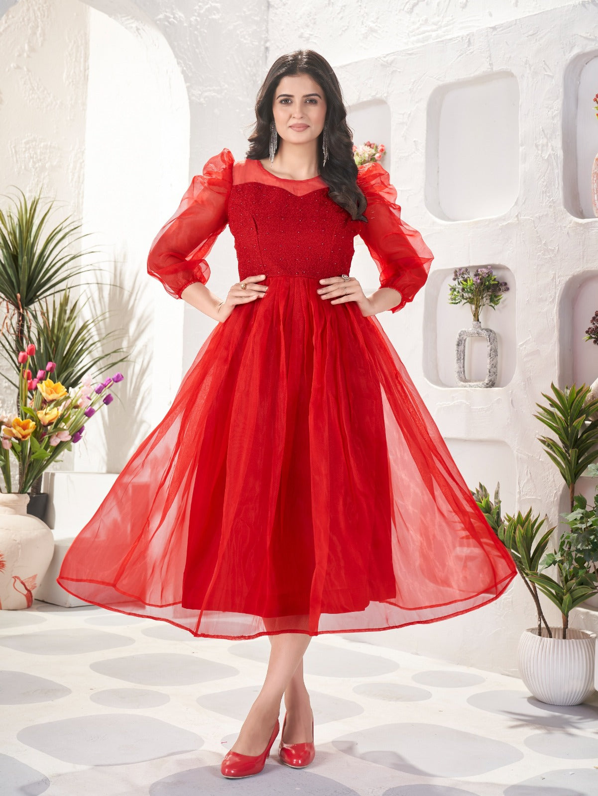 Noor Western One Piece Dress